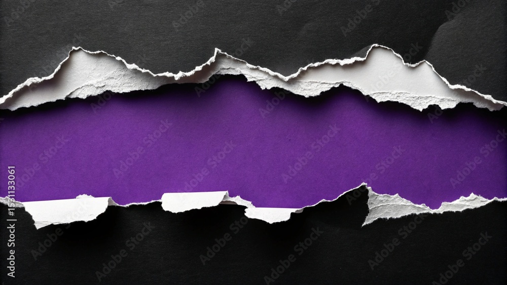 torn paper with space isolated on white background. torn paper with space isolated on white background.