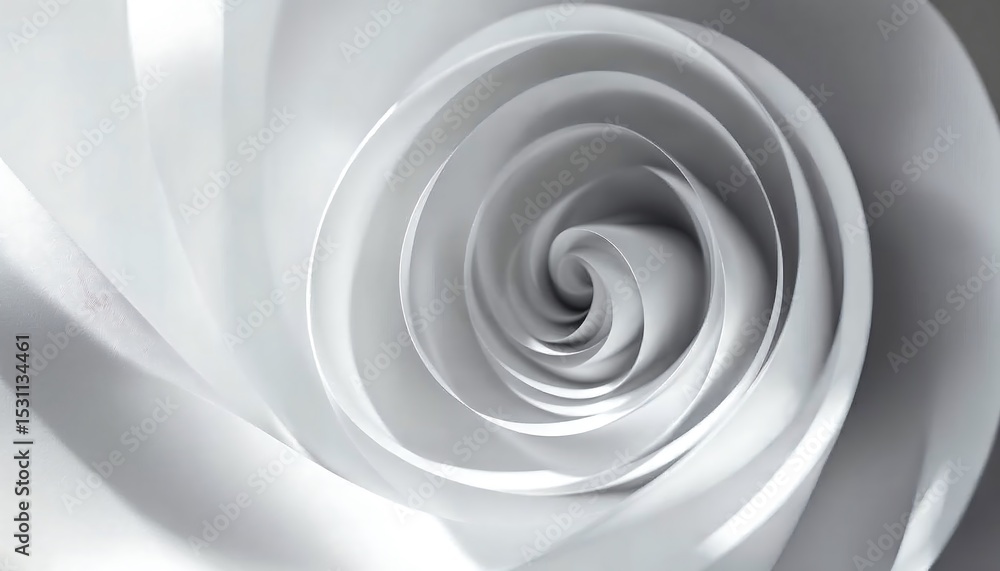 Paper Swirl Abstract Art Paper Swirl Abstract Art
