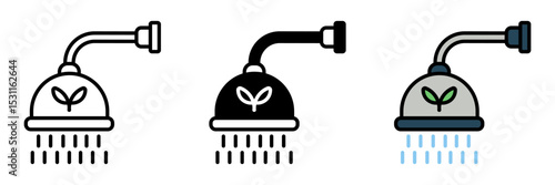 Eco Showerhead is a water-saving nozzle that maintains pressure while using less water during showers.