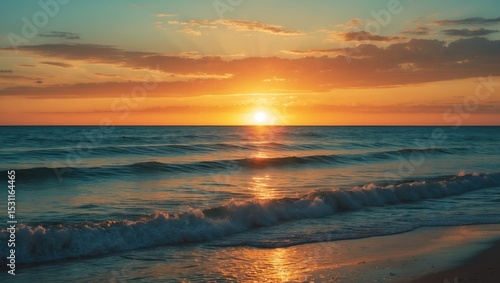 A stunning sunset at Foxton beach