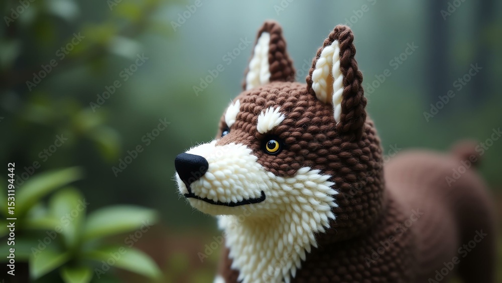 Fototapeta premium animal crochet