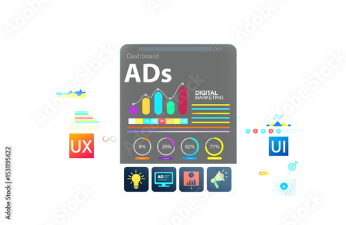 PNG transparent Digital Marketing for promotion of products with social media, email, website and channel search engine.Marketing development and goals strategy.Attract organic traffic for big sales.	