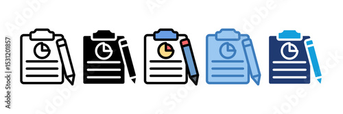 Report Icon Element For Design