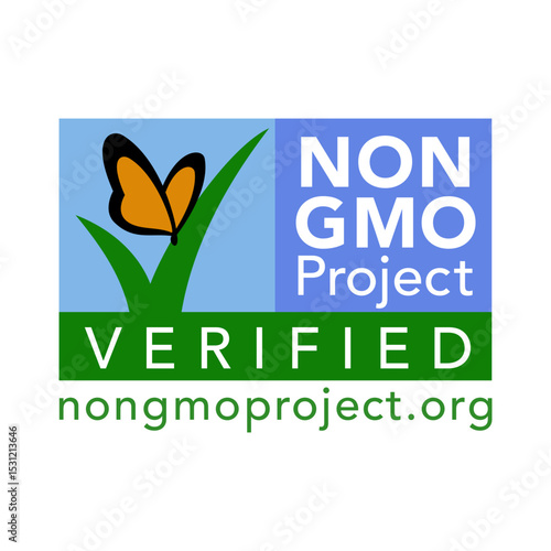 NON GMO PROJECT VERIFIED NONGMOPROJECT.ORG VECTOR