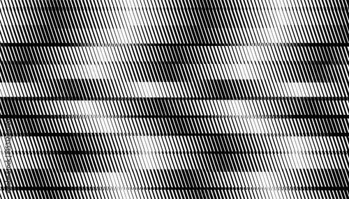 Black and white smooth transition pattern for sporty background and jersey design. Vector Format Illustration 