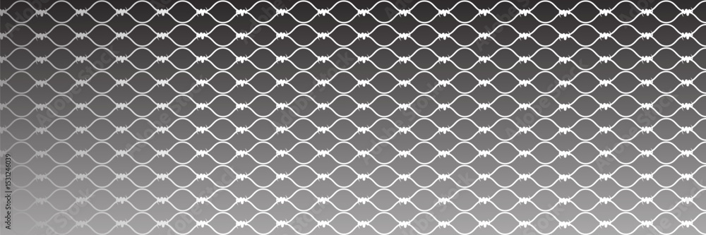 Naklejka premium Mesh texture for fishing nets. Seamless pattern for sportswear or soccer goal, volleyball net, basketball hoop, hockey, athletics.