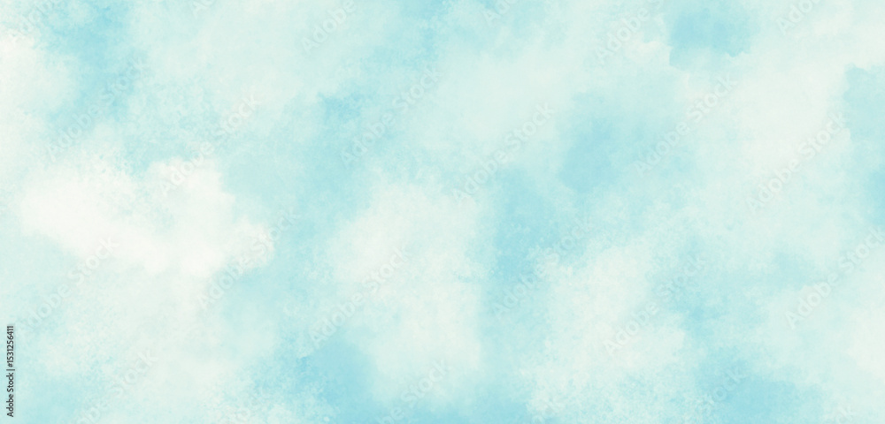 Soft Blue Watercolor Cloud Texture Background Soft Blue Watercolor Cloud Texture Background