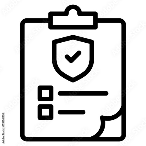 nsurance audit icon vector illustration