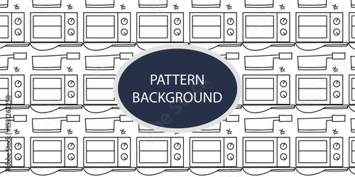 Handrawn black white  planet pattern background. Cute line doodle space background. Hand drawn planets, sun, moon, stars, spaceship collection. Childish drawing cosmic illustration. 