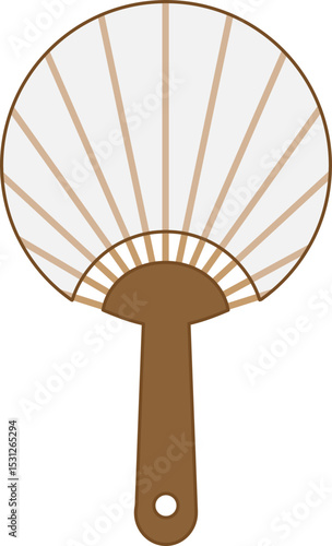 여름에 필수품인 손부채