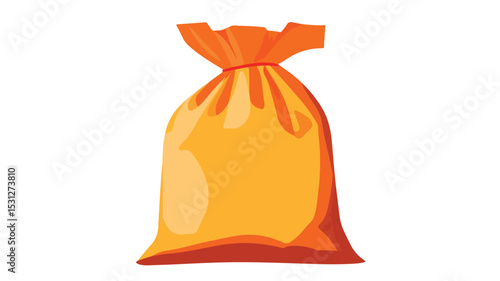 Fertilizer Bag Icon Vector Illustration for Agriculture and Gardening Purposes
