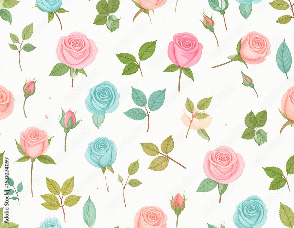 beautiful seamless pattern hand drawn roses beautiful seamless pattern hand drawn roses