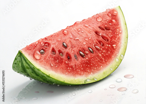 watermelon isolated on white background