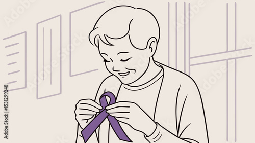 Purple Ribbon Awareness: Support, Solidarity, and Action for Health & Social Causes