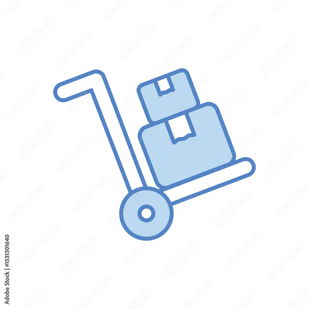 Logistics Icon vector stock illustration Logistics Icon vector stock illustration
