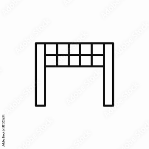 volleyball web icon sign vector