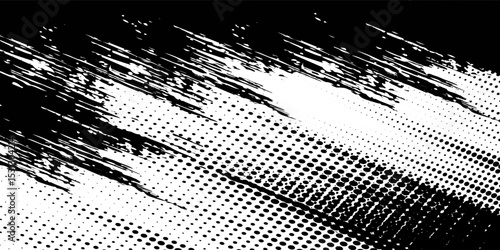 Tire tracks, wheel textures, tire tracks - auto racing, motocross, drift, rally, off-road and more. Isolated black texture vector in grunge style. vektor