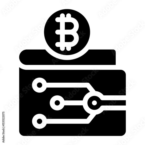 crypto wallet network icon