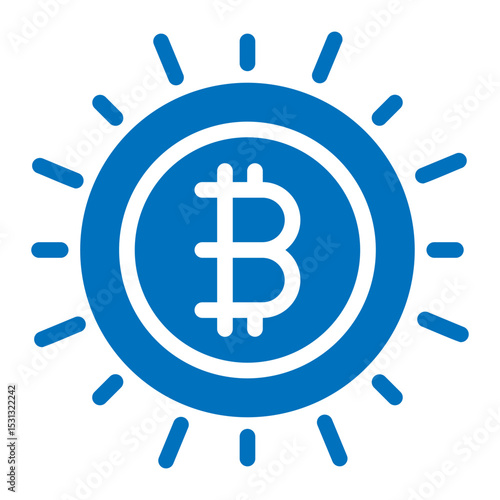 bitcoin digital currency icon