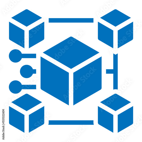 blockchain network icon