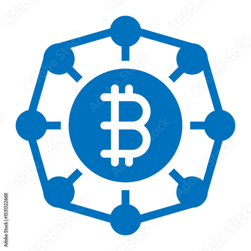 crypto network nodes icon