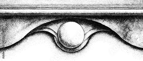 Intricate aperture detail with slit and notch in taper join design for decorative art