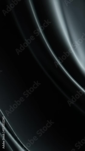 Dark, flowing, smooth fabric texture