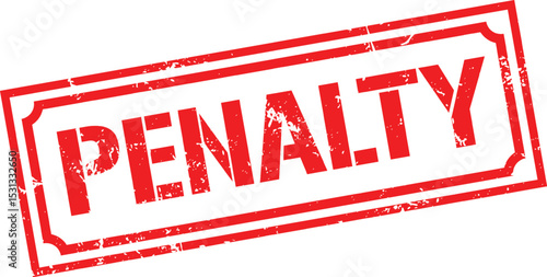 Grunge stamp penalty