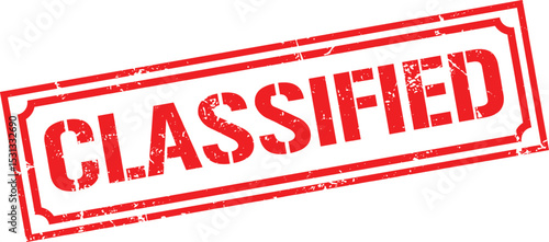 Grunge stamp classified
