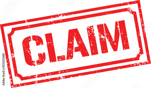 Grunge stamp claim