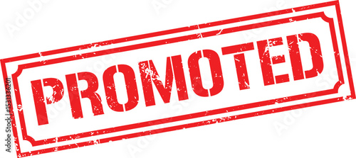 Grunge stamp promoted