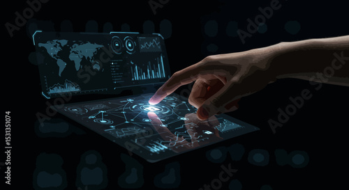 Revolutionizing Data Analysis  Interactive Visualizations and Intuitive Touchscreen Technology for Enhanced Insights