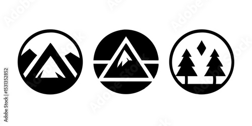 vector illustration of mountain