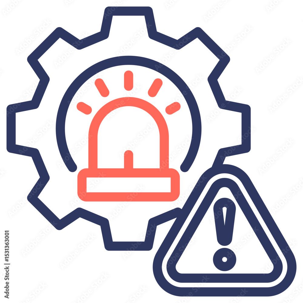 Obraz premium Emergency Response Icon