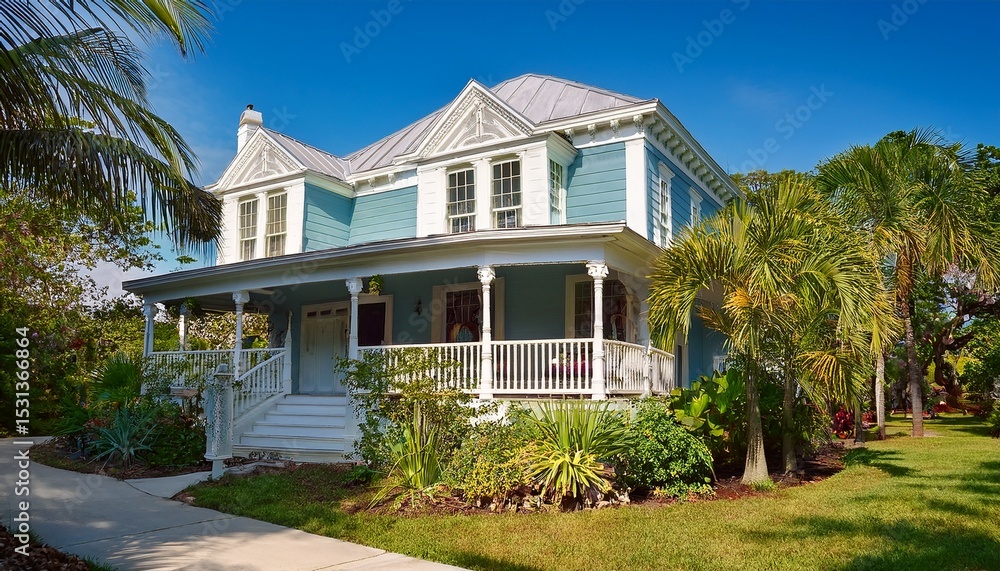 old neoclassic victorian house with tropical backyard architecture in key west florida old neoclassic victorian house with tropical backyard architecture in key west florida