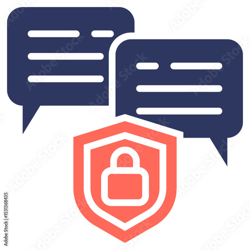 Secure Communication Icon