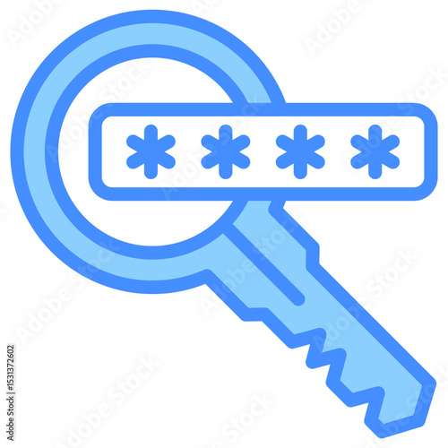 Obraz na plátně Password Icon
