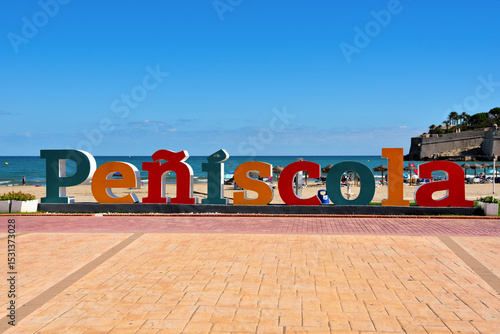 Wallpaper Mural sea ​​walk in peniscola valenciana castellon spain Torontodigital.ca