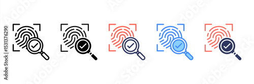 Biometric Identification Icon