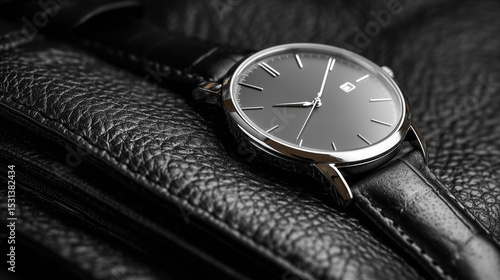 Wallpaper Mural watch on black Torontodigital.ca