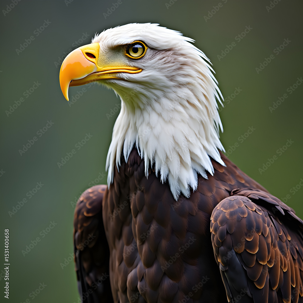 Obraz premium american bald eagle