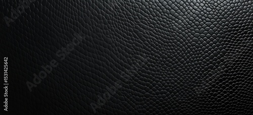 Wallpaper Mural Close-up view of a textured black leather-like material.  Torontodigital.ca