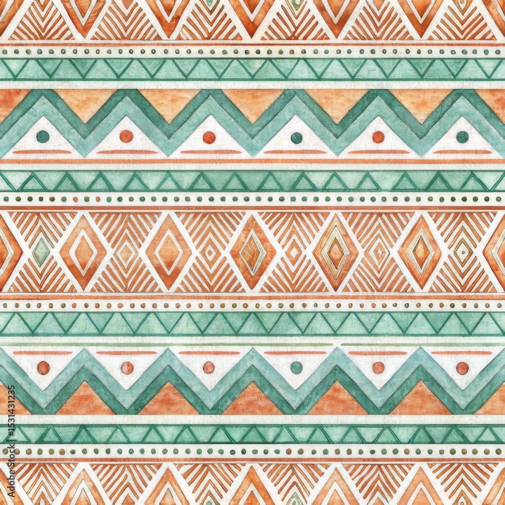 Seamless abstract African tribal pattern concept Colorful geometric pattern with earthy tones and intricate designs. Seamless abstract African tribal pattern concept Colorful geometric pattern with earthy tones and intricate designs.