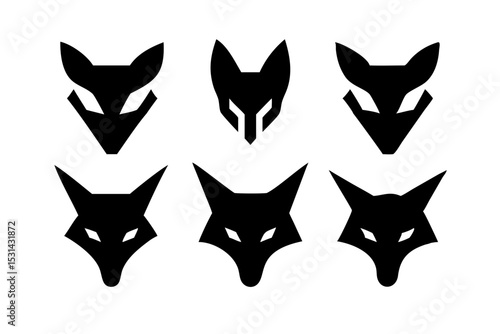 vector illustration of a fox