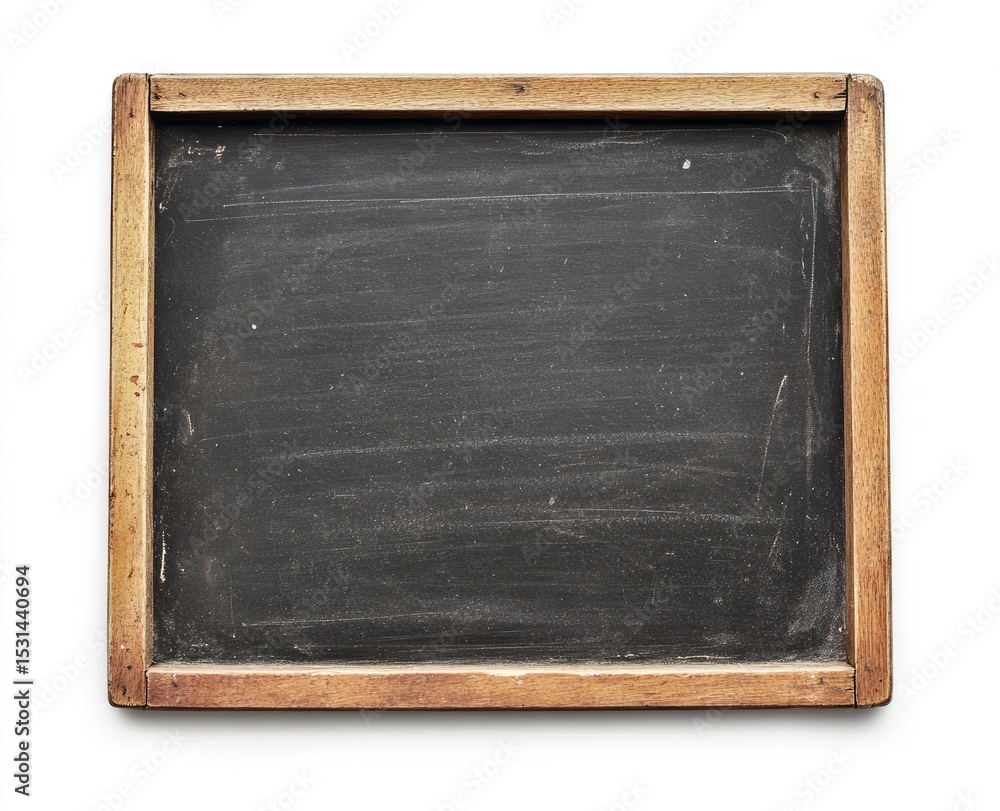 Fototapeta premium Aged wooden-framed chalkboard (2)