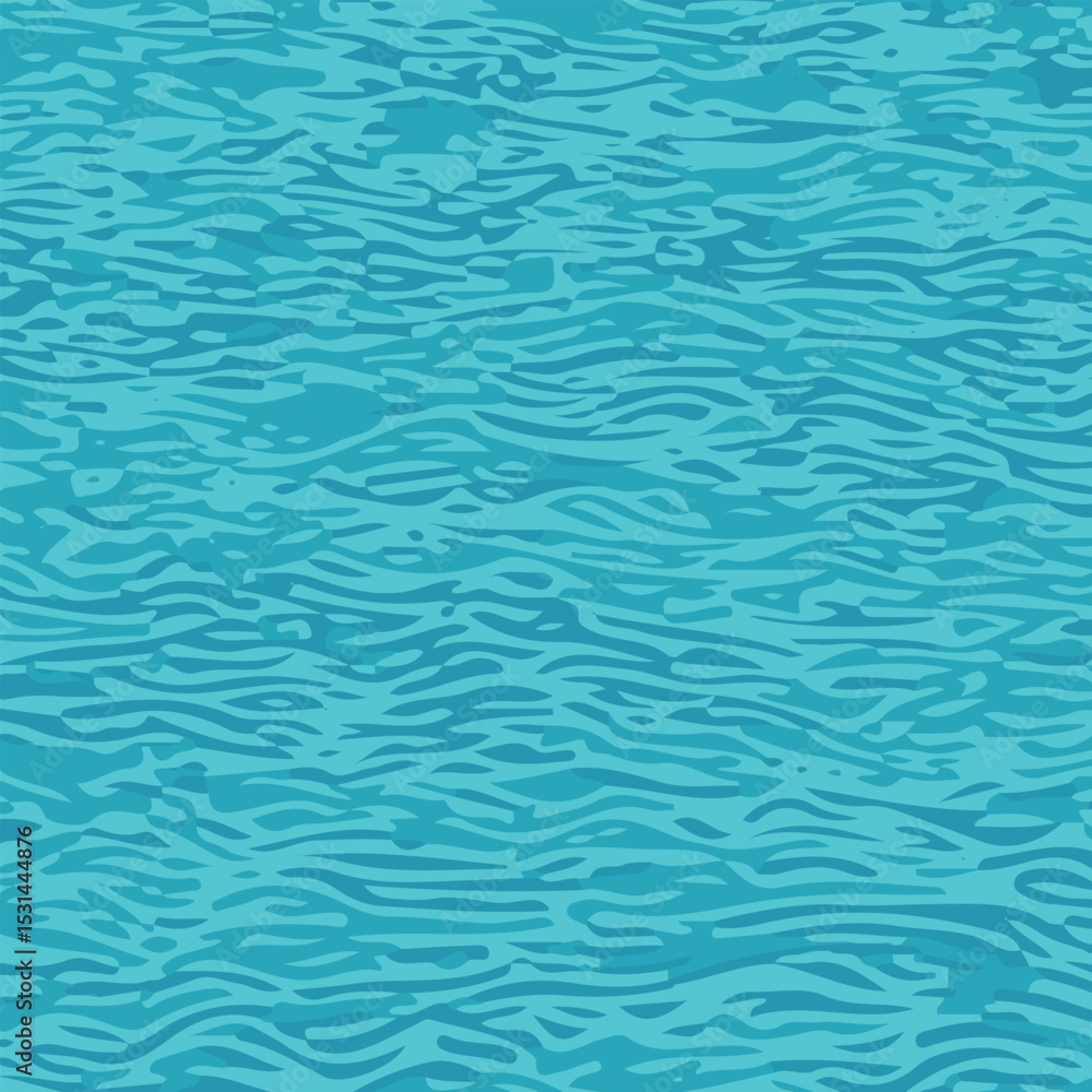 Fototapeta premium Blue Water Texture - Sea Waves