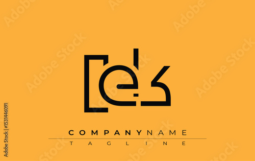 LEK abstract letter design. Modern Business Logo Design With Abstract Typography and Contemporary Style