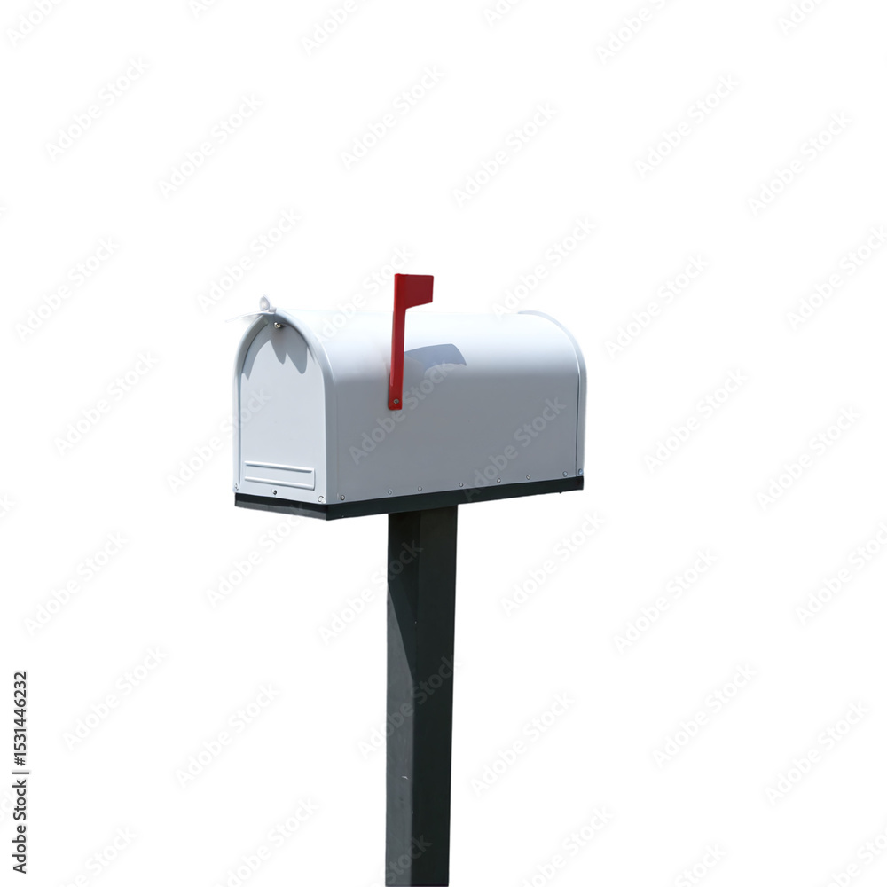 mailbox isolated on transparent background mailbox isolated on transparent background