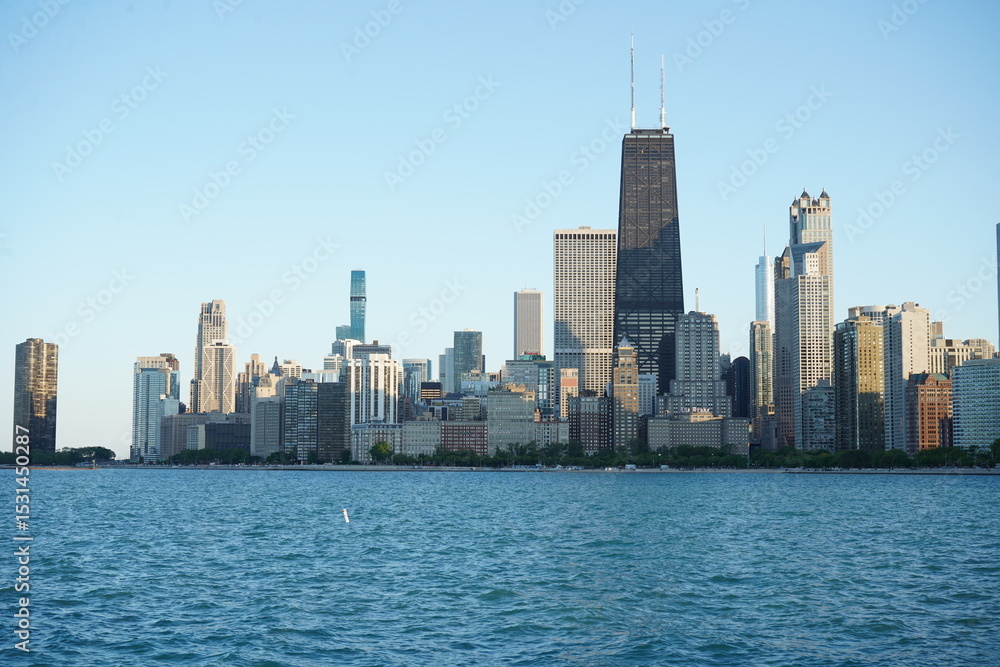 Obraz premium Chicago Skyline
