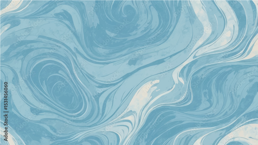Fototapeta premium Abstract old blue paper background with marbled vintage texture in elegant website or textured paper design.